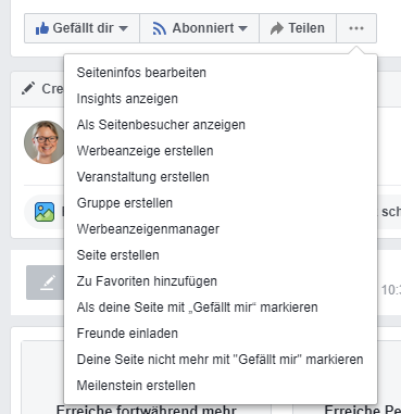 Meilensteine auf Facebook erstellen